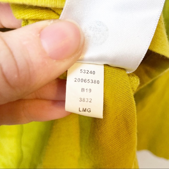 Duluth trading yellow long sleeve tee cotton sz S - Picture 5 of 6